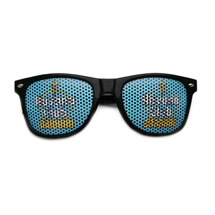 Rainbow Sticker Sunglasses Small Hole Rice Nail Customized Logo